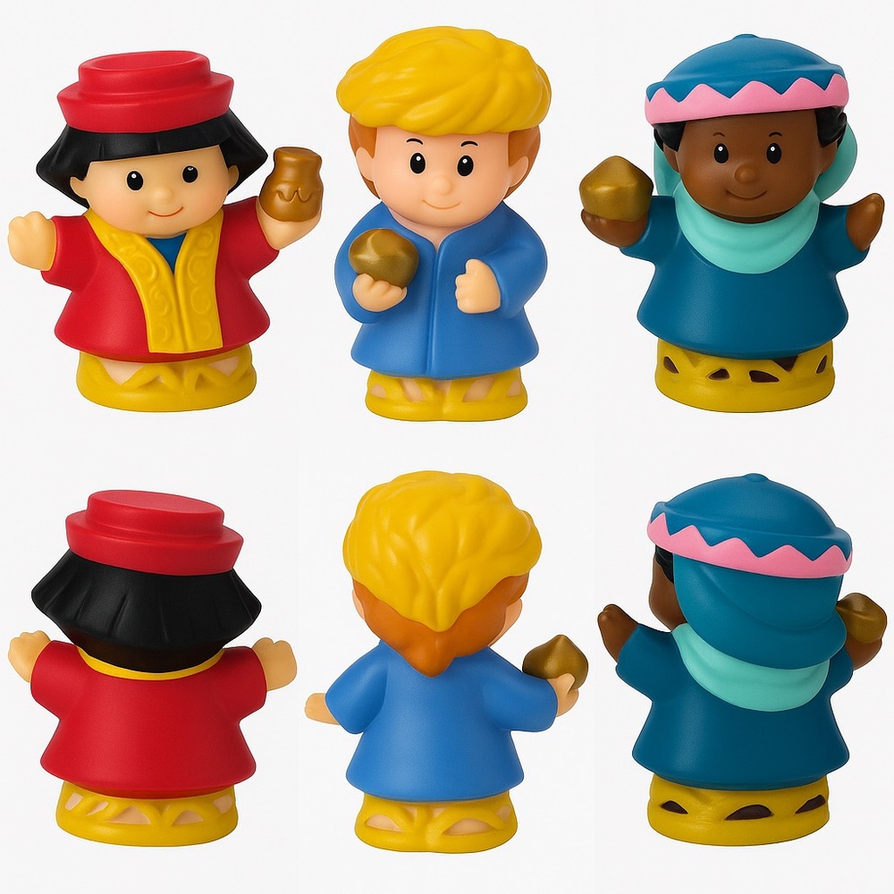 Fisher-Price 3 Wise Men Christmas Nativity Set Replacement Pieces